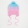 Hat for girls, pink/blue color, size 47-50 cm