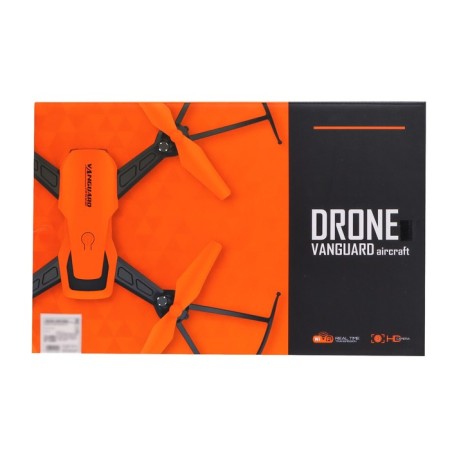 Quadrocopter LH-X56WF, camera, image transmission to smartphone, Wi-Fi, Orange color-8