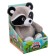 Soft toy "Raccoon Joe", gray color, 25 cm