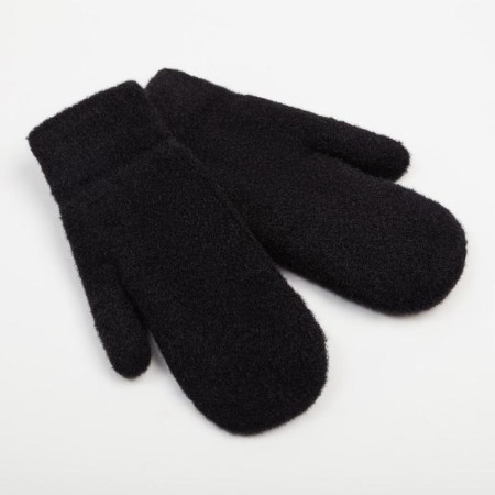 Women's mittens minku "softness", p. 23 cm, col. black