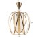 Light Bayerlux "Loerin" E27 40W gold 18x18x80 cm