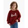 Jumper Children's Kaftan Love R.34 (122-128 cm), Red