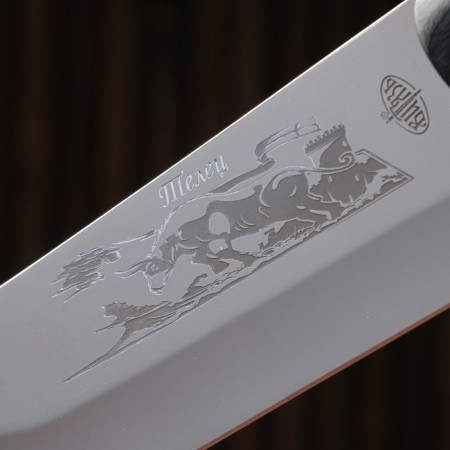 Hunting knife "Taurus" steel - 40x13, handle - wood, 29 cm-3