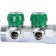 Collector regulator Stout SMB-6849-011202, 1 ", 2 exits, 1/2", flat seal