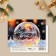 Postcard-Mini “Everything will fulfill the New Year!”, Bubble, 10.5 x 7.5 cm, New Year