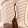 Souvenir tree "Elephant with carved ears" 60x14x9 cm