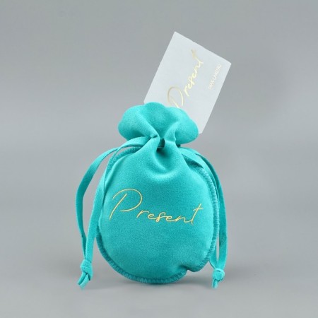 Sucker “gift”, tiffany, embossing, 9 × 12 cm