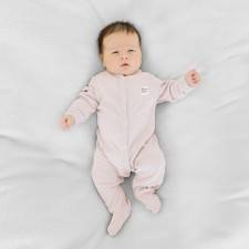Basic jumpsuit, height 74 cm, beige color