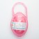 The dummy is whole -diligent, with the holder, in the container, from 0 months, the color is pink