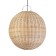 Lamp ceiling from the rattan "Juan" 1x120W, E27, 50x50x50 cm