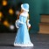 New Year's figure "Snow Maiden in red mittens" 7x5x14cm