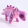 Soft musical toy "Dinosaurus", 27 cm, purple color