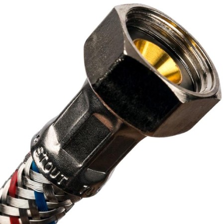 Water eyeliner Stout SHF-0105-081510, internal/internal. thread, 1/2 "x3/8", 40 cm, steel-1