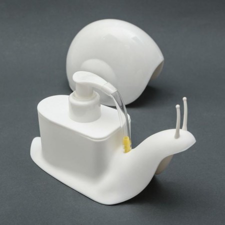 Liquid soap dispenser "Snail", 120 ml, color mix-12