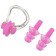 ONLYTOP swimming set: Nose clamp, beryushi, Mix color