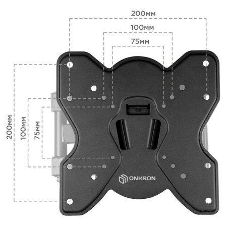 Broat Black 17 "-43" Max.35kg, wall turn and slope-1