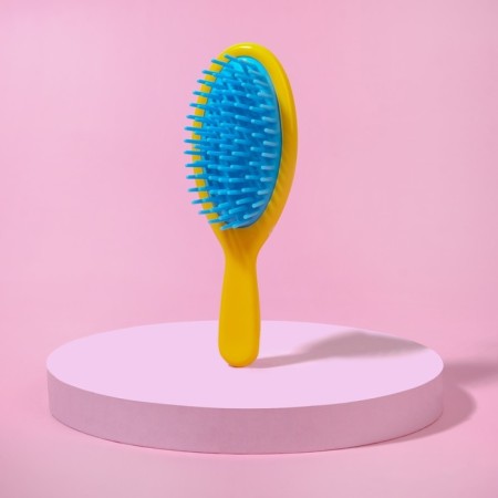 Comb - mini massage, 4.5 × 13 cm, MIX drawing-1