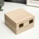 The box is simple "square" 8.5x8.5x5 cm