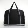 Road bag with lightning, with an increase, a long belt, the color is black
