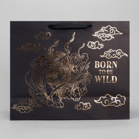 Gift Crafts with a plastic window, packaging, Burn to be Wild, 31 x 26 x 11 cm-3