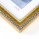 Photo frame Plastic "Kame" 15x21 cm, gold