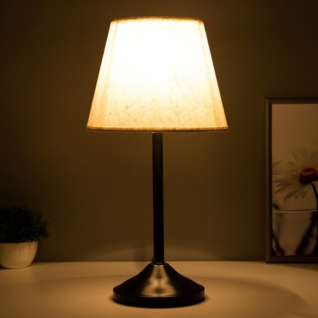 Eleanor desktop lamp 1x15W E27 black/white 22x22x42cm-2