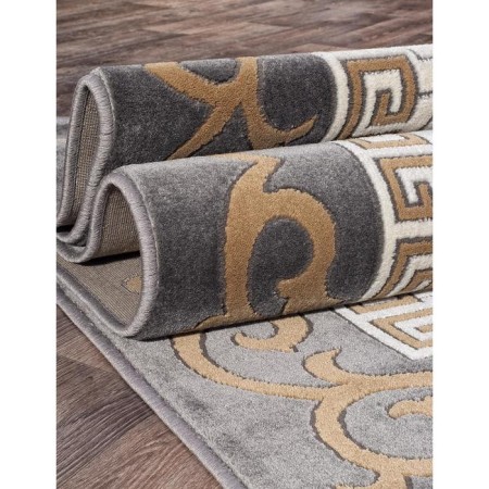 Rectangular carpet Merinos Serenity, size 240x400 cm, Cream-Gray color-2