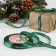 Satin ribbon “Your gift”, 10 mm, 23 ± 1 m, green color No. 56