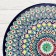 Largan Rishtan ceramics "Patterns", 42 cm, blue
