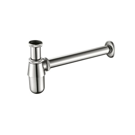 Siphon for the LEDEME L80 shell, D = 32 mm, metal, chrome