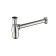 Siphon for the LEDEME L80 shell, D = 32 mm, metal, chrome