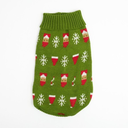 Santa Santa sweater, size XXL, Green (DS 46, Osh 46, OG 38-64 cm)-6