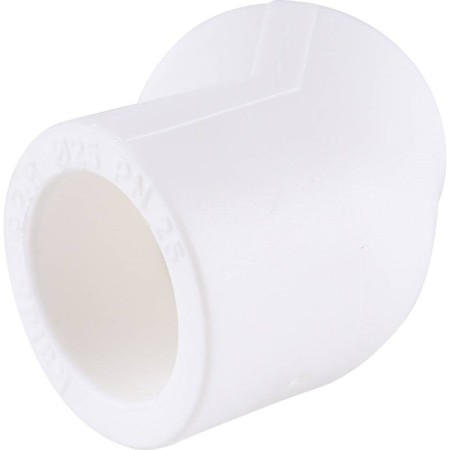 Kalde square, polypropylene, d = 25 mm, 45 °