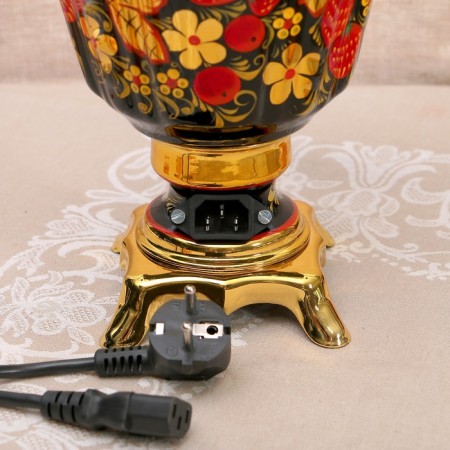 Samovar "Khokhloma", glass, 3 l, electric-3