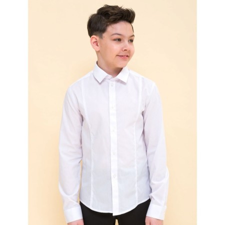 Surchachka upper for boys, height 128 cm, white color-1