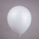 Latex ball 12 ", pastel, set 50 pcs., White color