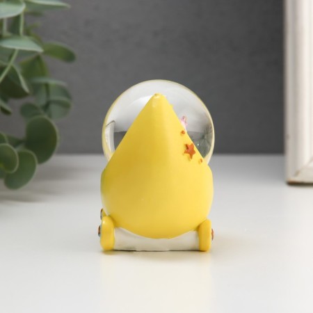Souvenir Polystone Water Ball "Unicorn in the stroller" MIX 5x5x7 cm-2