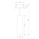 Lamp ceiling Elektrostandard, Diffe LED 8 W, 39x39x200 mm, IP20, Silver Color