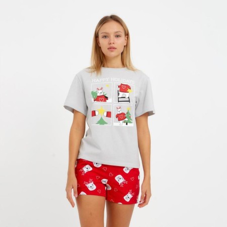 Female pajamas (T-shirt and shorts) KAFTAN "Bears" R.44-46