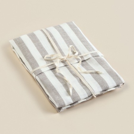Apron with pockets SL Home "Stickt Line" 60x70cm, flax 100%, 180 g/m2-6