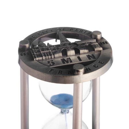 Sanding clock "Paris", for 5 minutes, 13 x 7 cm-2