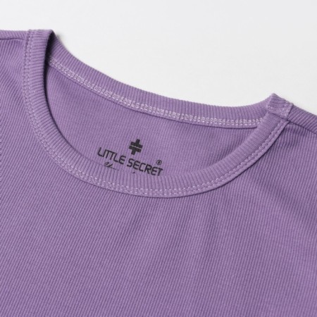 Female T -shirt, lilac color, size m (44)-6