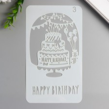 Plastic stencil 