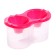 Double Calligrata, 150 x 2 ml, with a hand holder, pink, pink