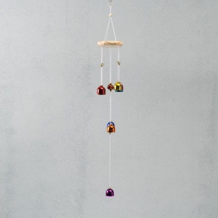Wind Music Metal "Color Bells" 9 bells 64 cm-2
