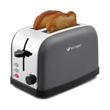 Toster Kitfort KT-2014-6, 850 W, 2 toasts, 7 fry modes, gray