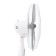 Centec CT-5015 Gray fan, floor, 40 watts, 43 cm, 3 speeds, auto-drift, backlight