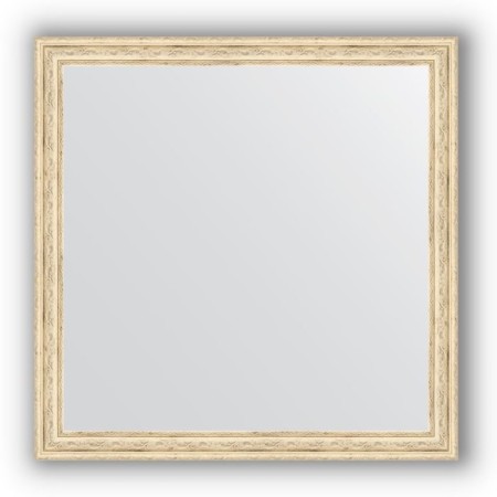 Mirror in the baguette frame - ivory 51 mm, 73 x 73 cm, evoForm