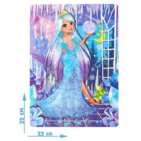 Puzzle "Snow Princess", 104 elements-1