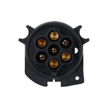 Trailer socket, 7-pin, 12 in-3